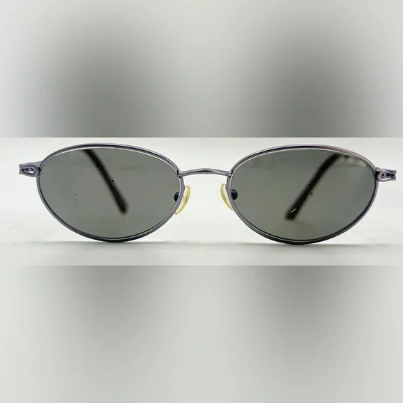 B4411 Purple Oval Sunglasses Frames Only - Picture 3 of 8